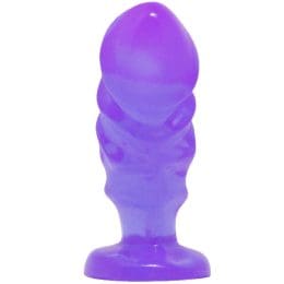 BAILE - UNISEX ANAL PLUG WITH LILAC SUCTION CUP 2